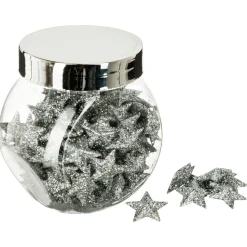 ACCESSOIRE BOCAL DECO PAILLETTE D.2CM ARGENT