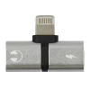 ADAPTATEUR DOUBLE AUDIO CHARGEMENT IPHONE