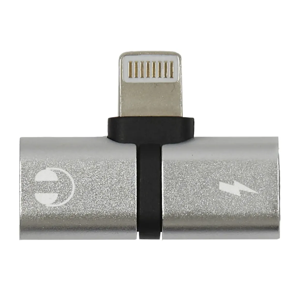 ADAPTATEUR DOUBLE AUDIO CHARGEMENT IPHONE