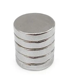 AIMANTS FORTS ASPECT METAL 1.4CM X5 PIECES
