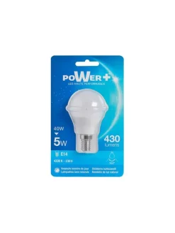 AMP.LED E14 5W 40W A50 LIC