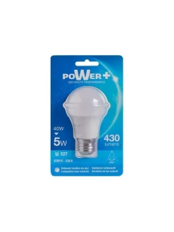 AMP.LED E27 5W 40W A50 LIC