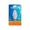 AMP.LED E14 3W 25W BOUGIE LIC