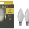 3 AMPOULES LED BOUGIE E14 3W