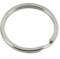 ANNEAUX DOUBLE ARGENT 3CM X6 PIECES