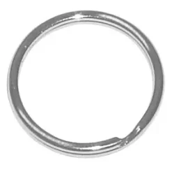 ANNEAUX DOUBLE ARGENT 1.5CM X12 PIECES
