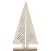 ARBRE DE NOEL AJOURE A POSER H30CM