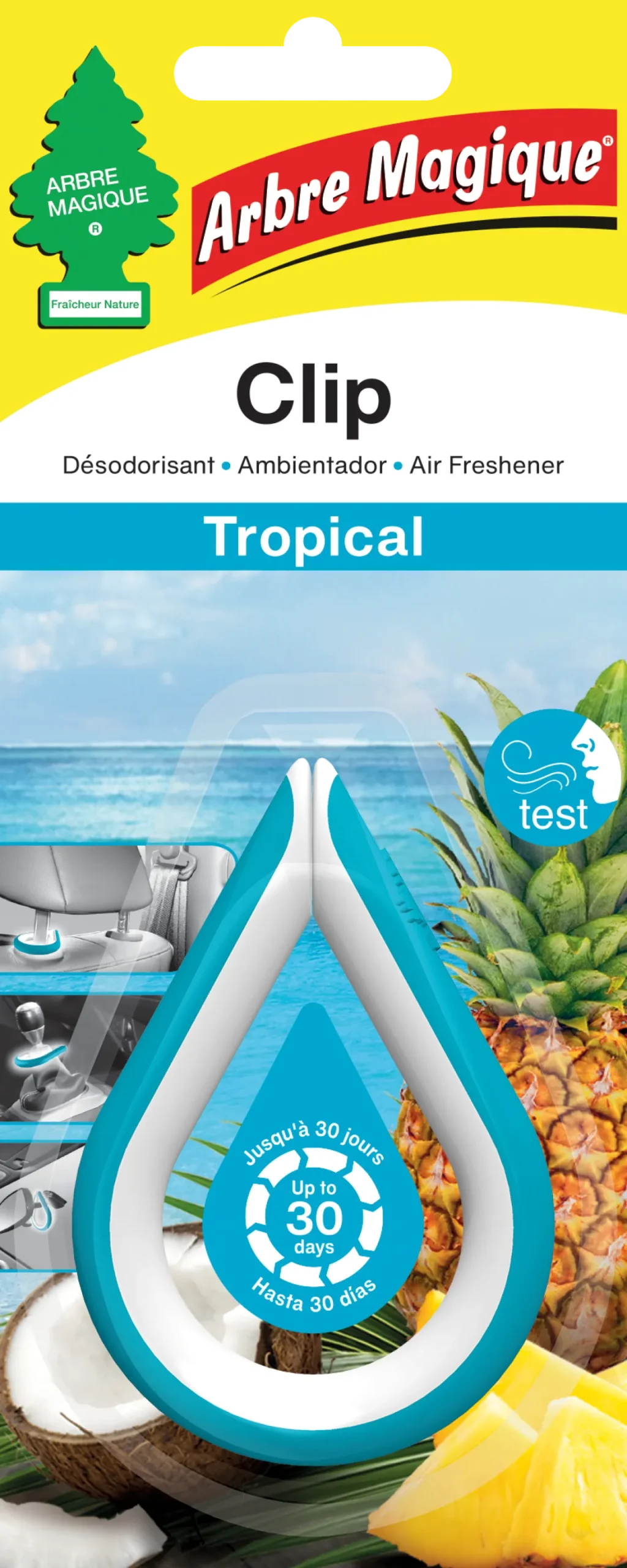 ARBRE MAGIQUE CLIP TROPICAL