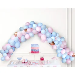 ARCHE BABY SHOWER 125 BALLONS