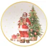 ASSIETTE DE PRESENTATION PERE NOEL D.33CM