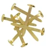 ATTACHES PARISIENNES OR 3CM X30 PIECES