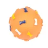 BALLE VINYLE MOTIFS OS SONORE ORANGE D.12CM