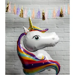 BALLON ALUMINIUM LICORNE 100CM