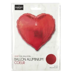BALLON FOIL COEUR 45CM