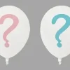 BALLON IMPRIME THEME GENDER REVEAL D.25CM X8 PIECES
