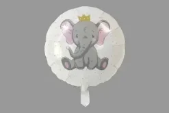 BALLON METALLIQUE ELEPHANT D.45CM