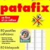 6 BANDES ADHESIVES PATAFIX BLANCHES