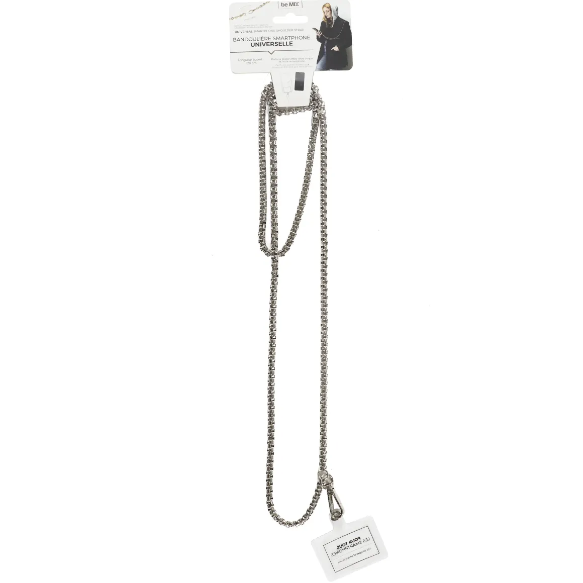BANDOULIERE SMARTPHONE UNIVERSELLE METAL