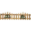 BARRIERE BOIS ENNEIGEE AVEC HOUX L.25CM