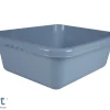 BASSINE RECTANGLE 8.5L BLEUE