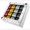 BOBINE BOLDUCS SATINES 5MMX50M OR ARGT NOIR RGE