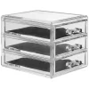 BOITE A BIJOUX 3 TIROIRS SELENA D.15.3X10.7X12.1CM