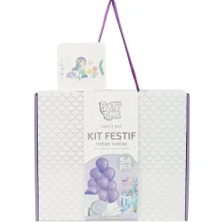 BOITE ANNIVERSAIRE SIRENE 53 PIECES
