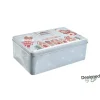 BOITE A SUCRE METAL BOUTIQUE 20X7X13CM