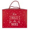 BOITE CADEAU PLIABLE NOEL 27X13X20CM