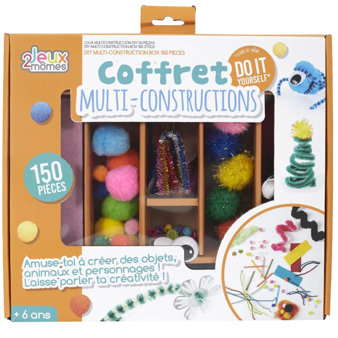 BOITE CREATIVE X150 PIECES