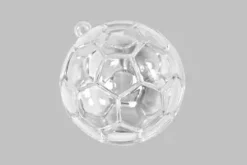 BOITE FORME BALLON FOOT TRANSPARENTE X3 PIECES