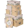 BOITE RECTANGLE CARREAUX CIMENT D.40X26.5X13.8CM