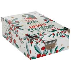 BOITE RECTANGLE LUTINS D.40X26.5X13.8CM