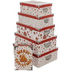 BOITE RECTANGLE PAIN EPICE D.40X26.5X13.8CM