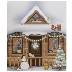 BOITE SAC TRADITIONNEL NOEL CHALET