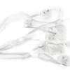 BOLDUC AVEC ATTACHE POUR BALLON X12 PIECES BLANC