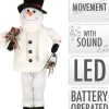 BONHOMME NEIGE DANSANT ET MUSICAL