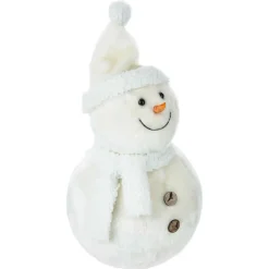 BONHOMME PELUCHE CHAPEAU H.38CM