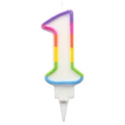 BOUGIE ANNIVERSAIRE CHIFFRE 1