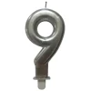 BOUGIE ANNIVERSAIRE CHIFFRE 9 H.7.5CM ARGENT
