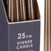 BOUGIE BATON DOREE D.25CM