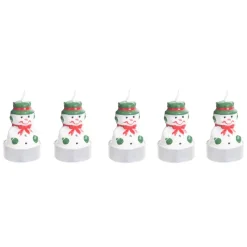 BOUGIE CHAUFFE PLAT NOEL X5 17G