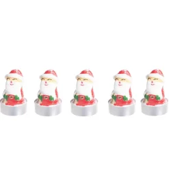 BOUGIE CHAUFFE PLAT NOEL X5 17G