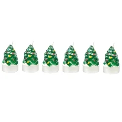 BOUGIE CHAUFFE PLAT NOEL X5 17G