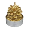 BOUGIE CHAUFFE PLAT POMME DE PIN X6 PIECES 140G