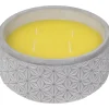 BOUGIE CITRONNELLE POT CIMENT AZTECA MEGA