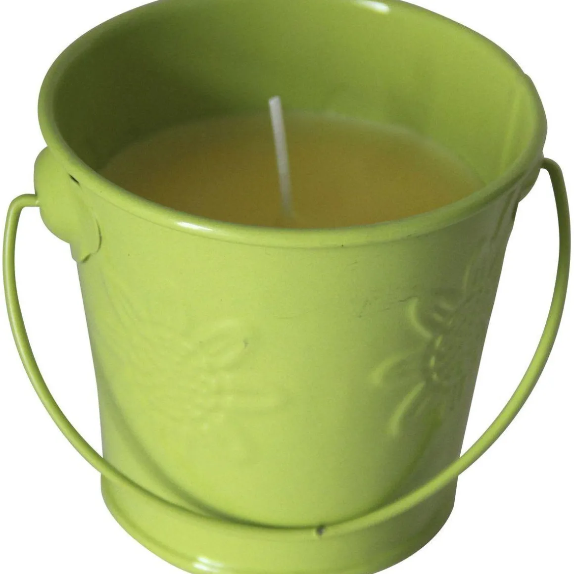 BOUGIE CITRONNELLE SEAU GM X3 VERT ANIS
