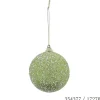 BOULE D.8CM VERT POLYSTYRENE
