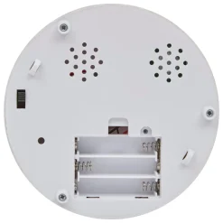 BOULE DECORATIVE EFFET NEIGE ET MUSICAL 5 LEDS H.18CM