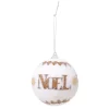 BOULE DE NOEL BOIS NOEL 8CM